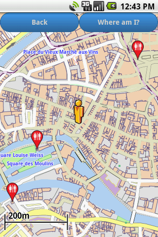 Strasbourg Amenities Map free