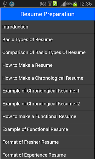 Resume Preparation Guide