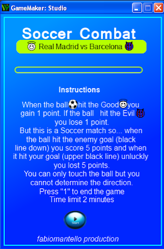 Soccer Combat - Real vs Barca