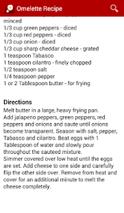 Omelette Recipe Screenshots 4