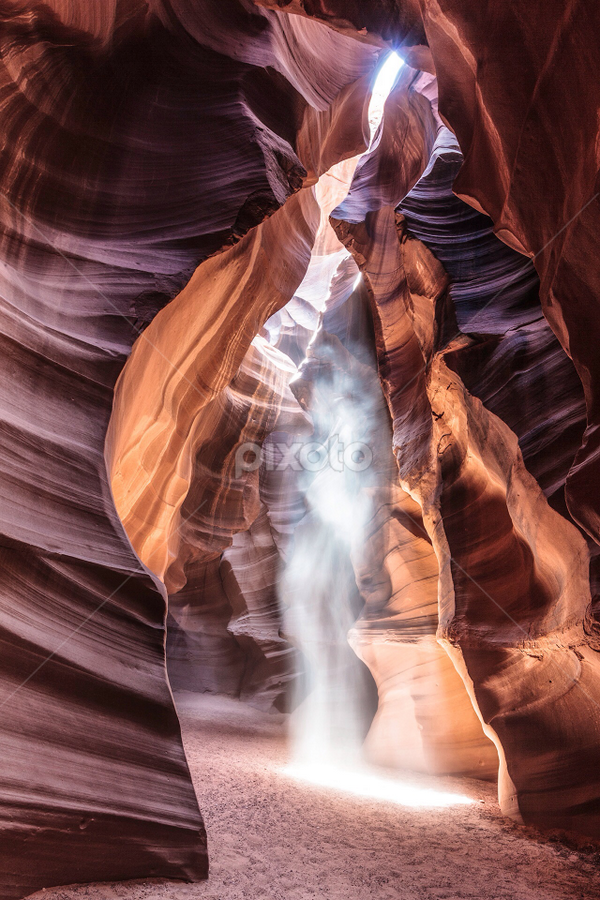 Light Dance by Flavio Mini - Landscapes Caves & Formations