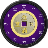 Chinese Coin Clock Widget logo