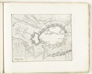Plattegrond van Brussel, ca. 1702