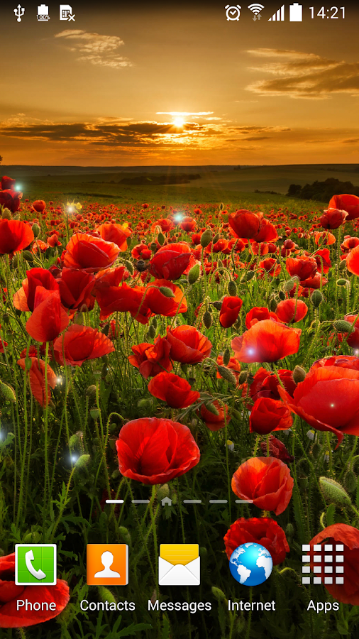 Flower Live Wallpaper Android Apps on Google Play