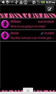 How to download GO SMS THEME/DivaZebra1 lastet apk for android