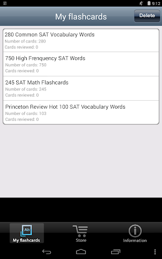 SAT Vocabulary Quiz