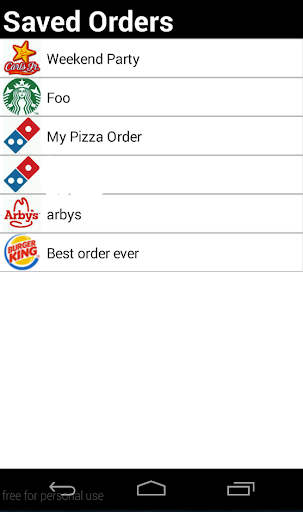 【免費購物App】Fast Food Order Buddy-APP點子