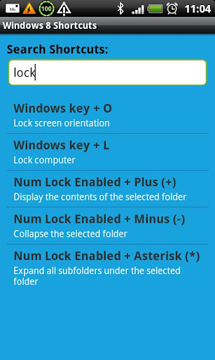 Windows 8 Shortcuts