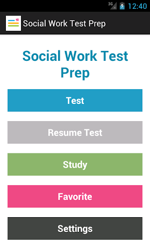 Social Work Master's Test Prep