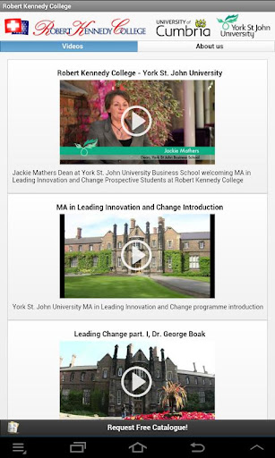 Robert Kennedy College Videos