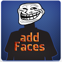 Troll AddFaces mobile app icon