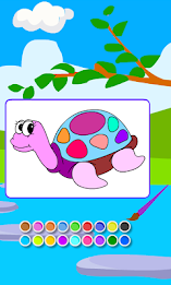 Turtle Coloring Pages poster 3