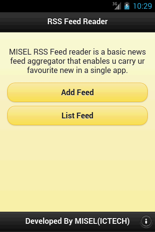 RSS Feed Aggregator
