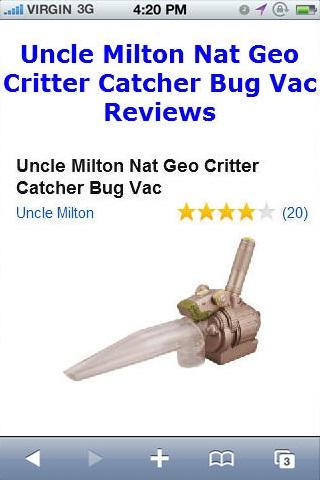 Catcher Bug Vac Reviews
