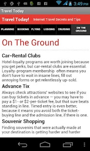 Free Travel Today APK for Android
