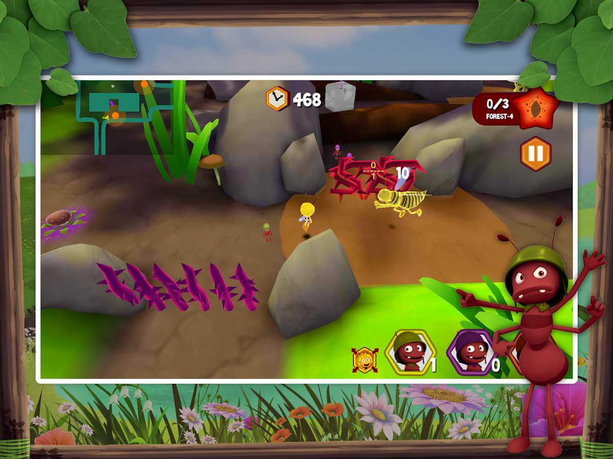 Maya the bee: The Ant's Quest - screenshot