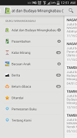 Buku Adat Minangkabau APK Screenshot #1