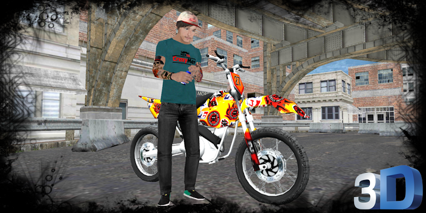Real Stunt Bike Mania : Racing Screen 3