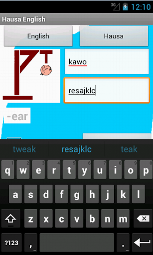English Hausa Hangman