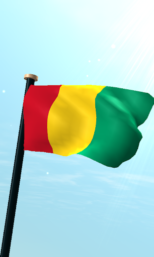 Guinea Flag 3D Live Wallpaper