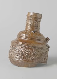 Fragment van een kruik met de geschiedenis van Susanna