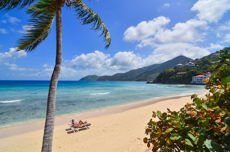 The Long Bay Beach Club on Tortola, British Virgin Islands.