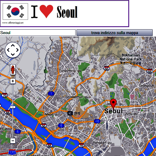 Seoul map