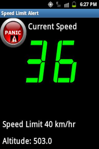 【免費交通運輸App】Speed Limit Alert-APP點子