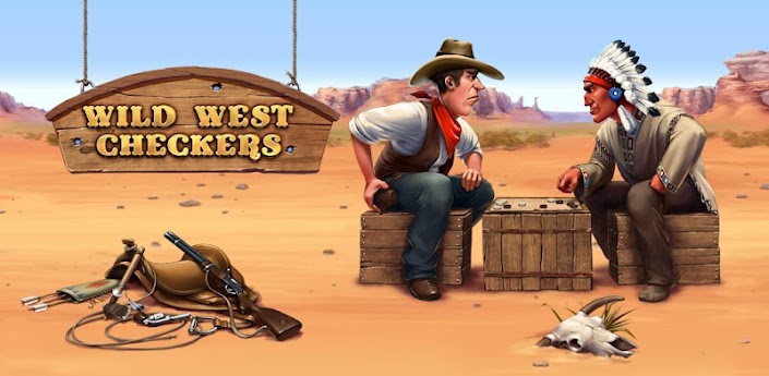 Wild West Checkers v1.00 Apk Game Full (Craced)