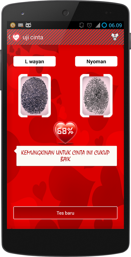   cinta uji kalkulator- tangkapan layar 