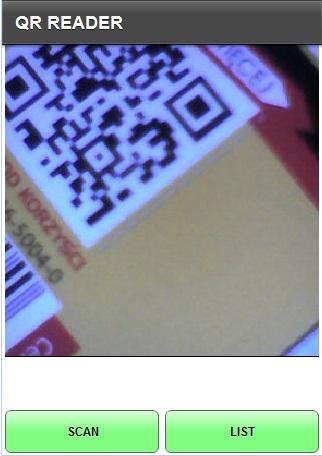 QR reader Marek Golonka