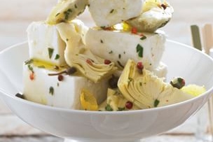 Artichoke Hearts with Citrus Zest