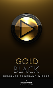How to mod Poweramp Widget Gold Black 2.08-build-208 mod apk for android