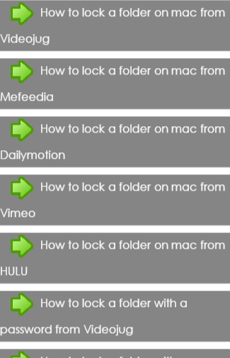 How to Lock a Folder