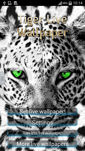 【免費個人化App】Tiger Live Wallpaper-APP點子