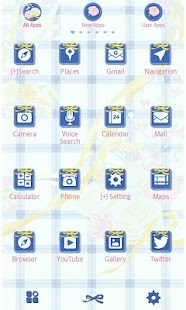How to get icon & wallpaper-Blue Gingham- patch 1.0.3 apk for bluestacks