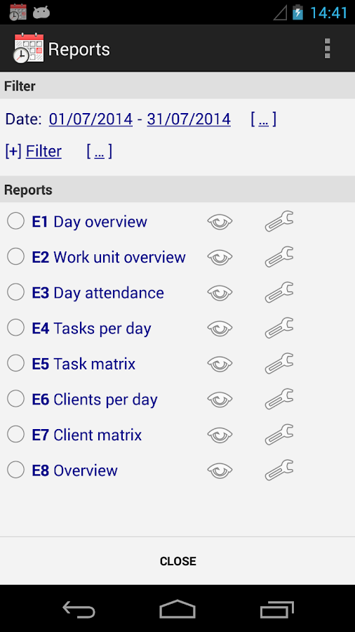Time Recording Timesheet App Android Apps on Google Play