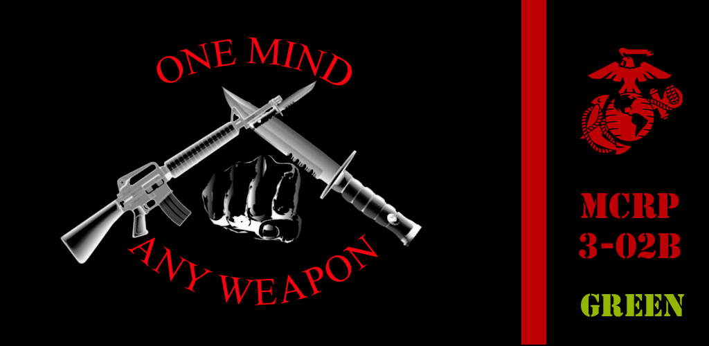 One Mind Any Weapon MCMAP Postcard ubicaciondepersonas.cdmx.gob.mx