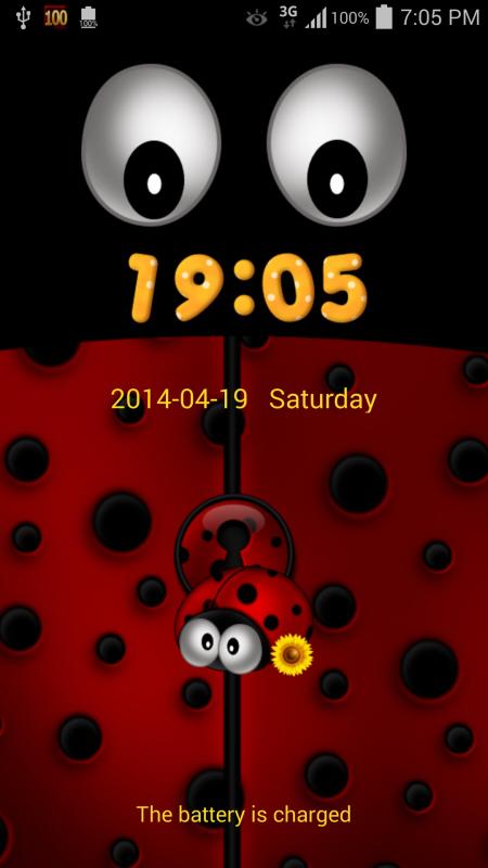 GO Locker: Ladybug Screen 1