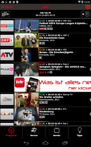 【免費娛樂App】tele TV - das Fernsehprogramm-APP點子