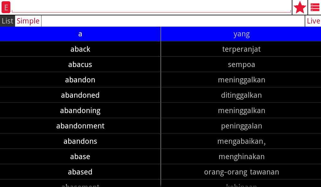 English Malay Dictionary - Android Apps on Google Play