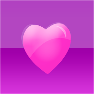Purple Hearts Keyboard Skin