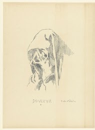 Hoofd van treurende vrouw met gezicht in handen