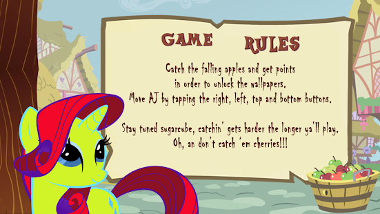 My Little Pony Apple Game