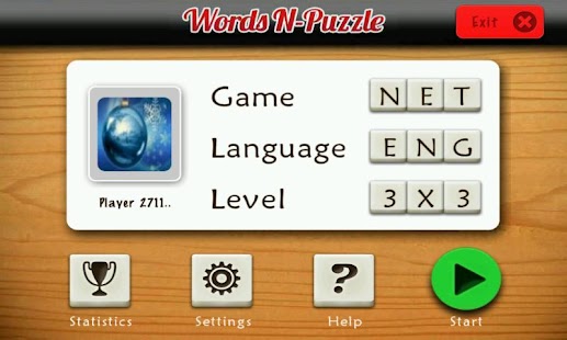 Words N-Puzzle Screenshots 1