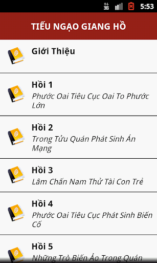 【免費書籍App】Tieu Ngao Giang Ho - Kim Dung-APP點子