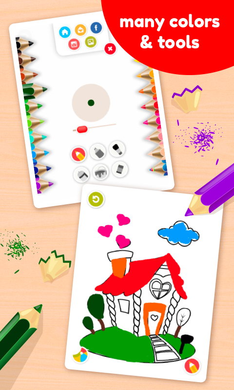 Doodle Coloring Book Screen 2