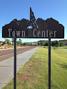 Town Center Sign
