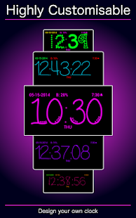 download Pink Clock free