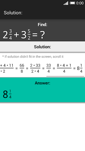 【免費工具App】Fraction Calculator-APP點子